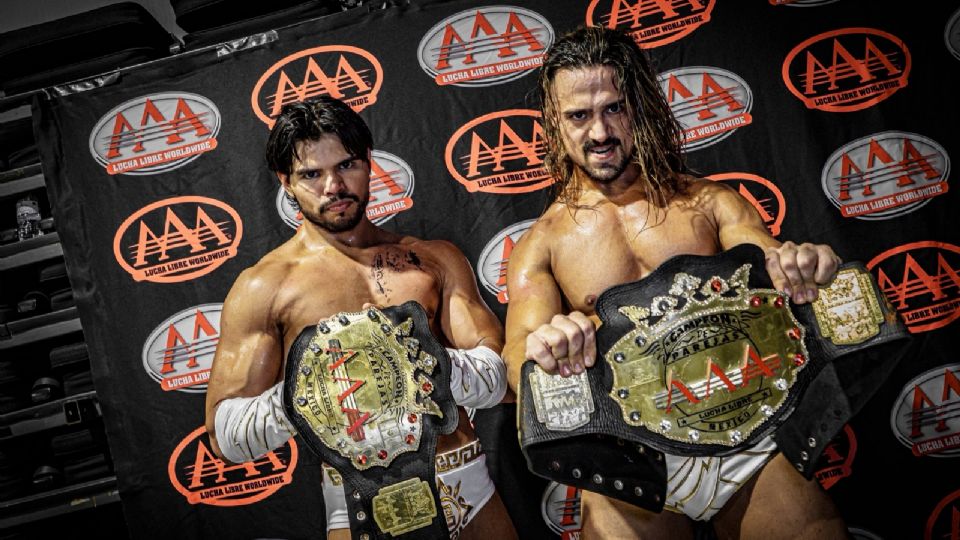 Los hermanos Garza se coronaron como nuevos campeones en pareja de AAA.