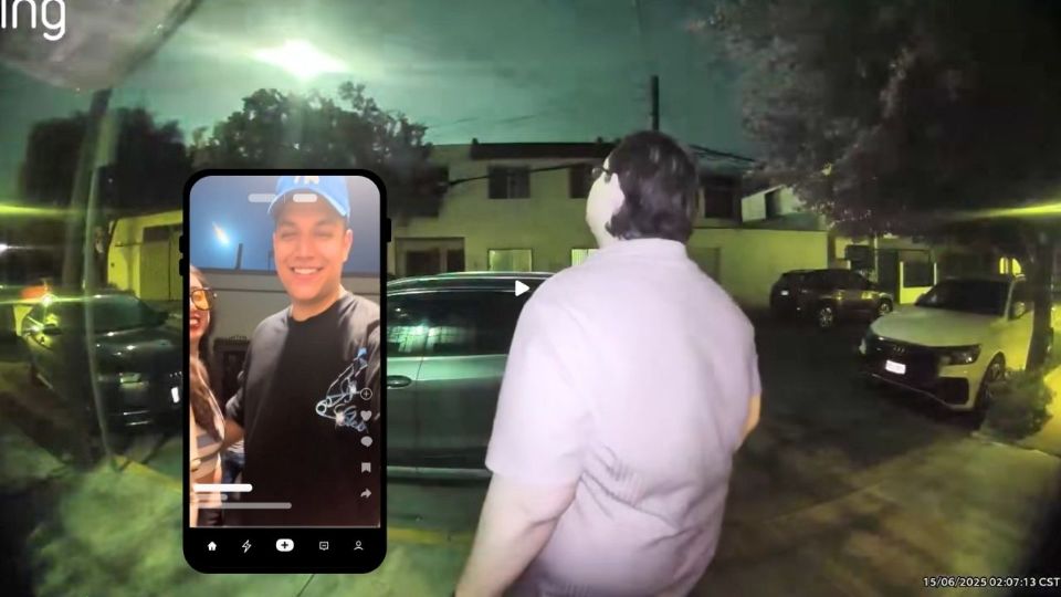 El avistamiento ocurrió principalmente en la colonia Los Encinos del municipio de Santiago, Nuevo León.