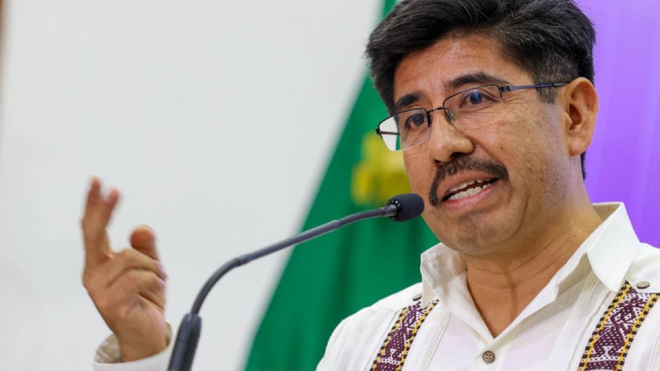 Hugo Ortíz Aguilar, ministro electo, ofreció conferencia de prensa.