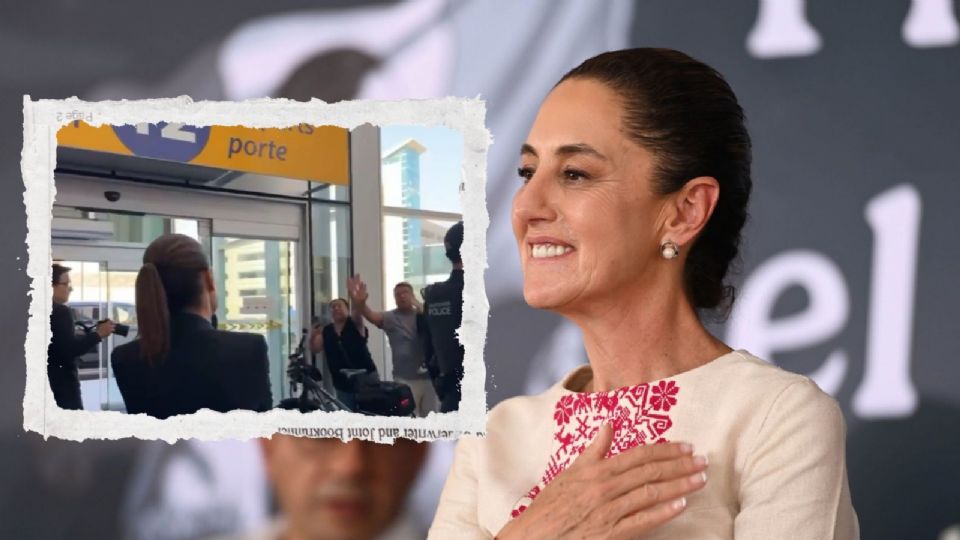 La presidenta Claudia Sheinbaum ya está en Canadá.