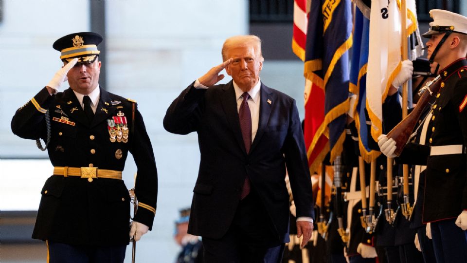 Donald Trump, presidente de EU.