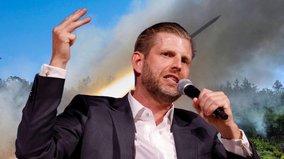 'Serían decapitados en cuatro segundos': Eric Trump compara a México con Irán en entrevista.