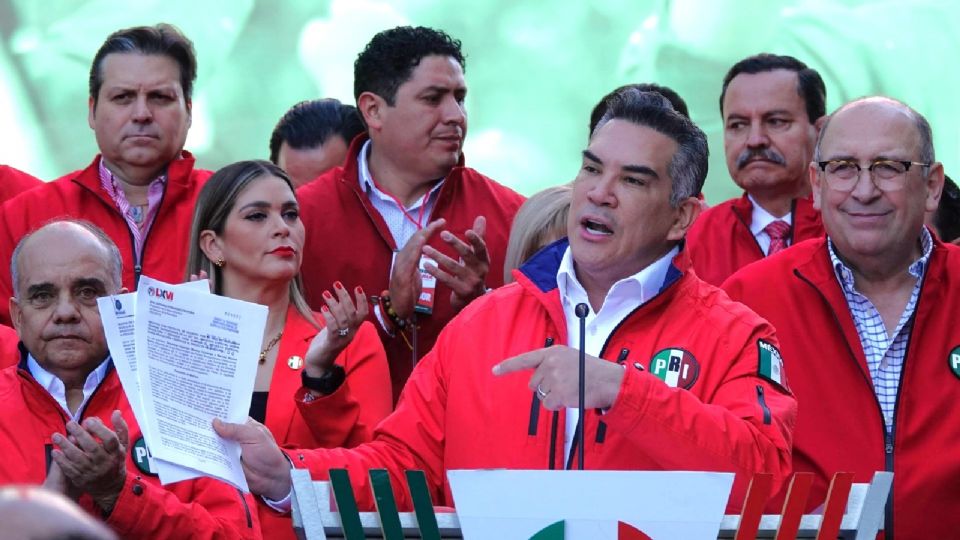 Alejandro Moreno, dirigente del PRI.