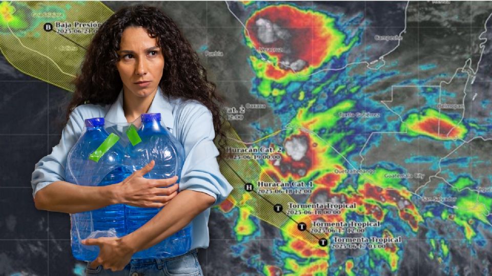 Se registran compras de pánico ante llegada de tormenta tropical Erick.