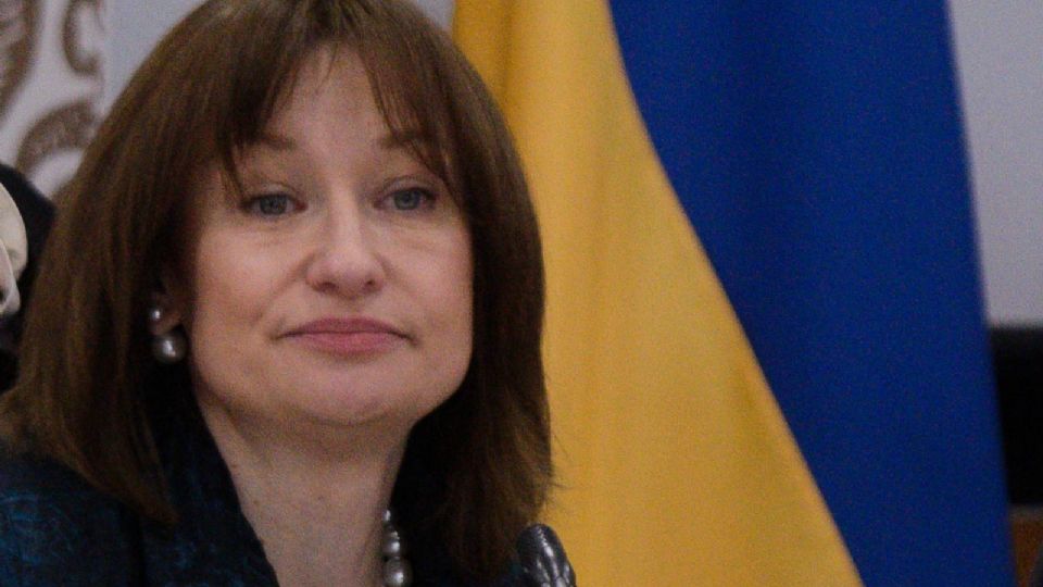 Oksana Dramaretska, embajadora de Ucrania en México.