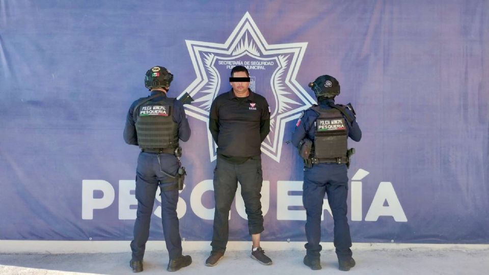 El detenido fue puesto a disposición del Ministerio Público.