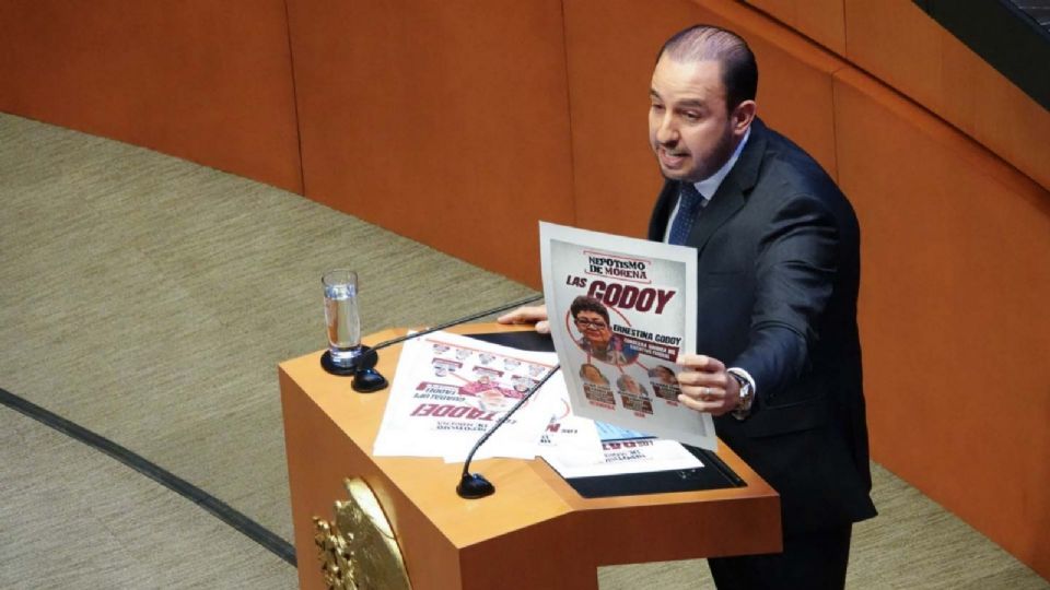 El senador del PAN, Marko Cortés.