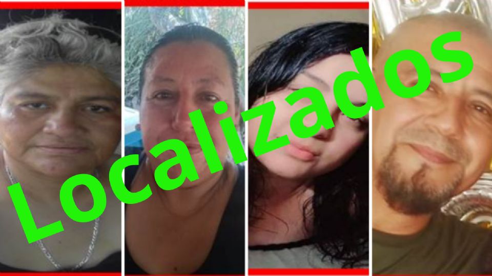 Aún se desconoce donde fueron localizadas las personas.