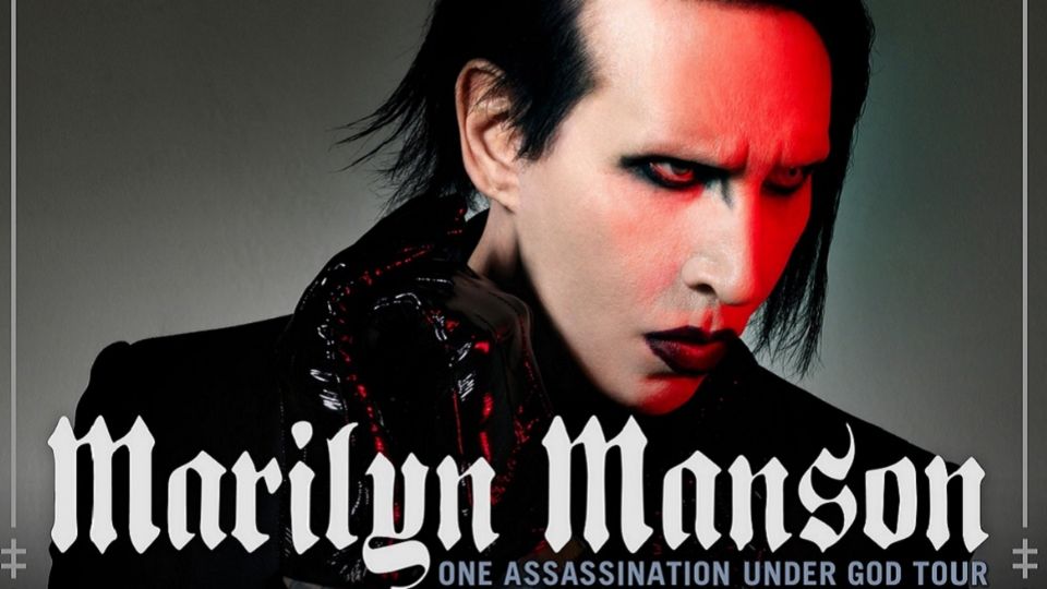 Marilyn Manson promociona su álbum más reciente “One Assassination Under God - Chapter 1”.