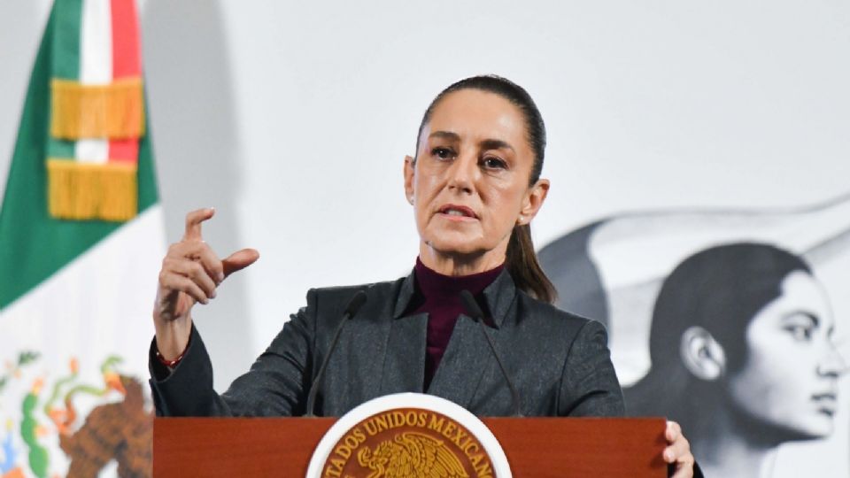 Claudia Sheinbaum Pardo, presidenta de México.