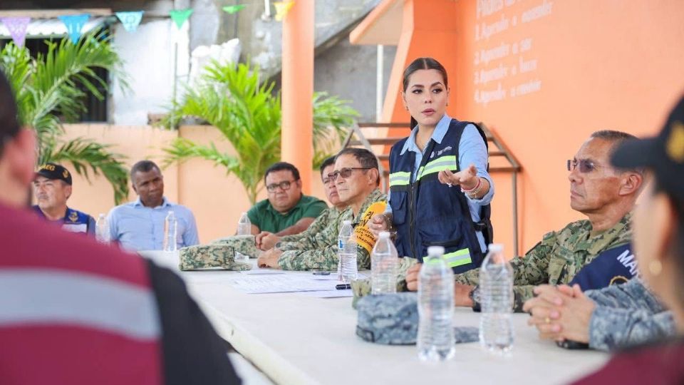 La gobernadora de Guerrero, Evelyn Salgado.