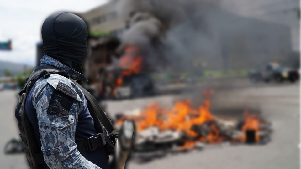 Los bomberos fueron los únicos que respondieron durante los bloqueos.