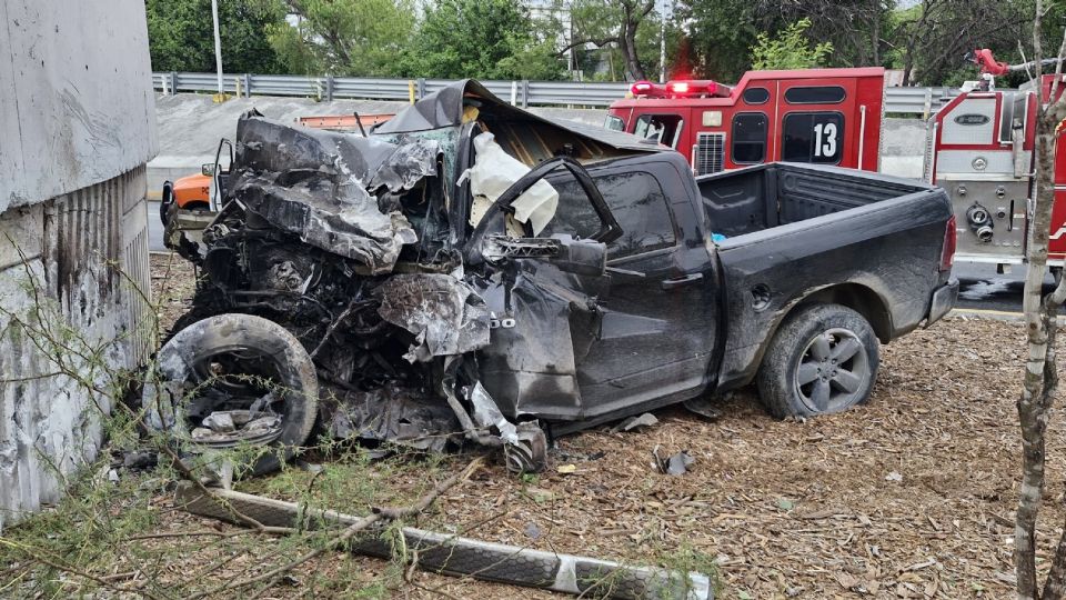 El exceso de velocidad pudo haber sido factor para este fatal accidente.