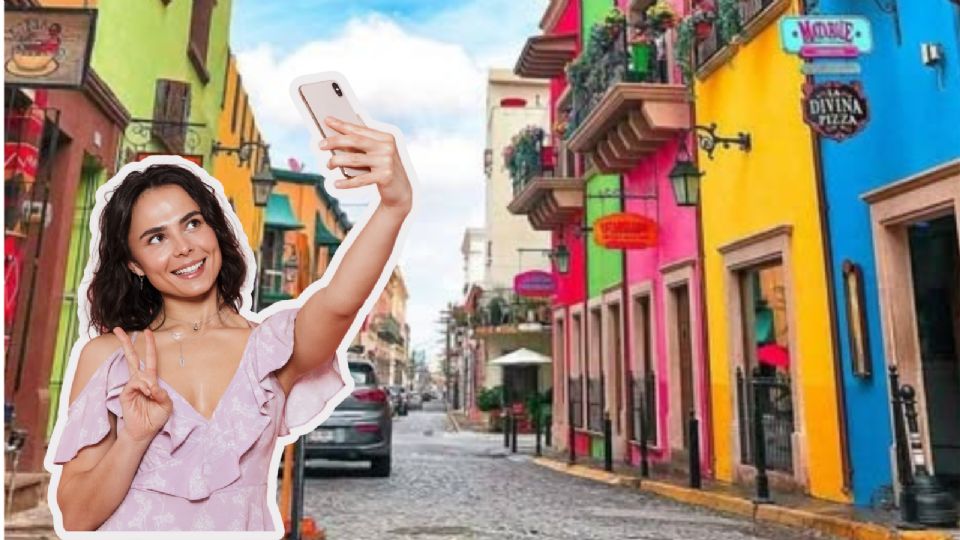 Lugares como el Barrio Antiguo son algunos de los sitios favoritos para selfies en Monterrey.