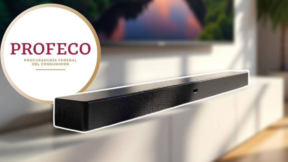 La Profeco emitió un comunicado donde muestra las inconsistencias en algunas barras de sonido