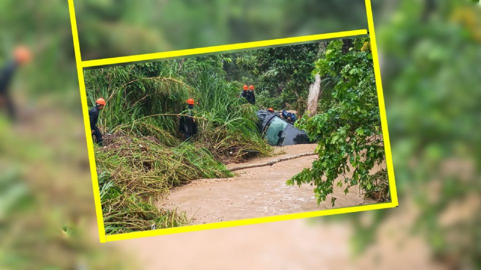 Las precipitaciones, que han afectado Xalapa y gran parte de Veracruz durante la semana, también causaron desbordamientos en ríos.