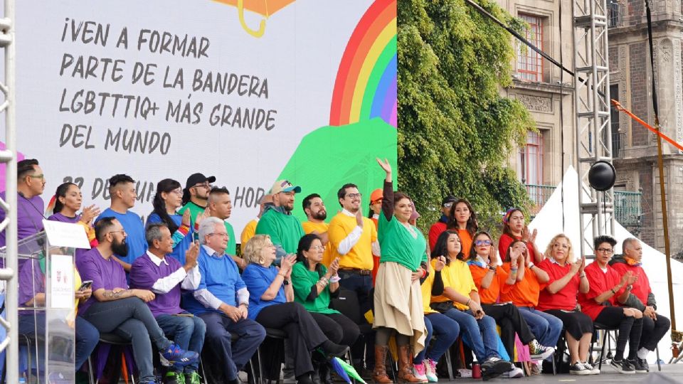 La jefa de Gobierno de la CDMX, Clara Brugada, destaca el carácter pacificista de la capital del país.