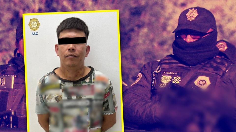 Detenido en Iztapalapa.