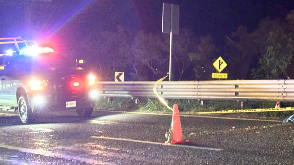 La zona fue acordonada por la Policía de Santiago.