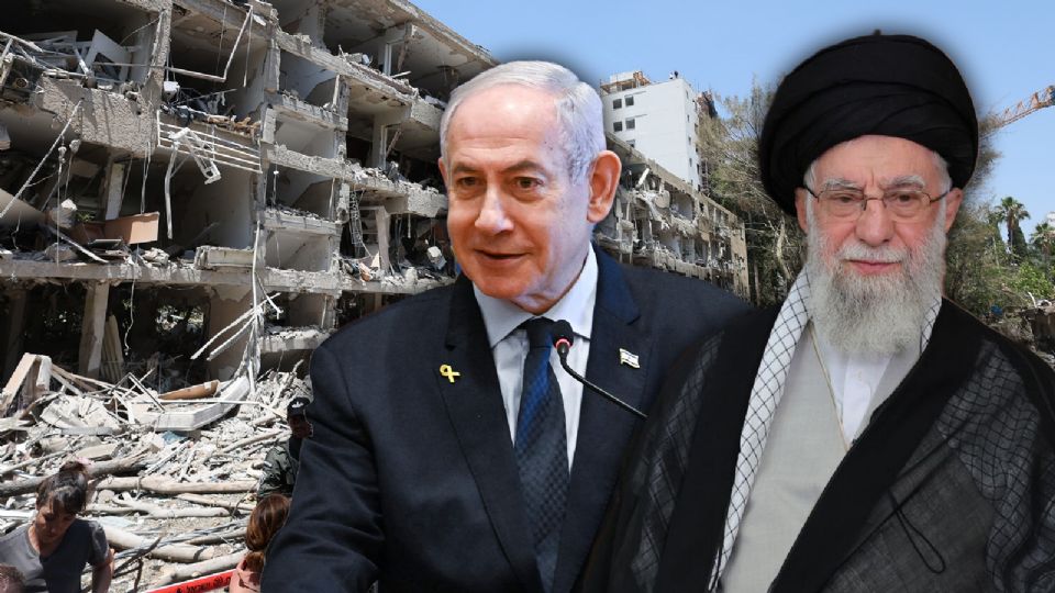 Israel atacó la capital iraní y provoca una reacción militar de Teherán.