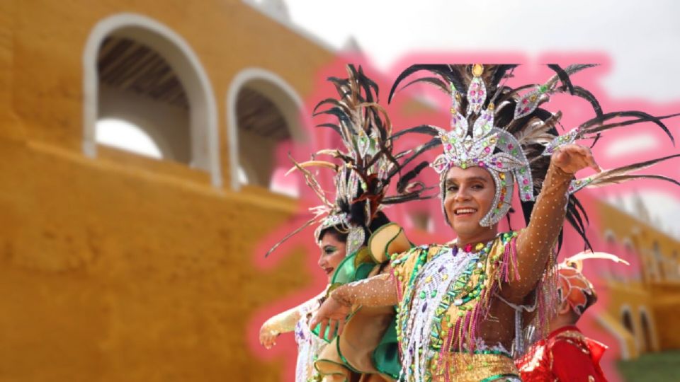 Izamal es un Pueblo Mágico en Yucatán, rico por su cultura prehisánica.