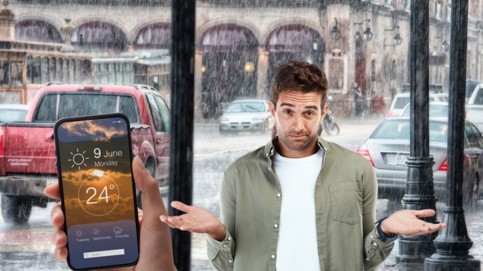 Cuando tu celular te dice que hay un 20, 40 u 80 por ciento de lluvia, no se refiere al grado de certeza.