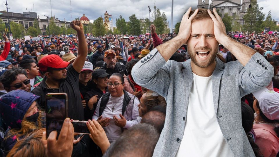 La SSC reportó que permanece cerrada la circulación en la lateral de Paseo de la Reforma al ponient.