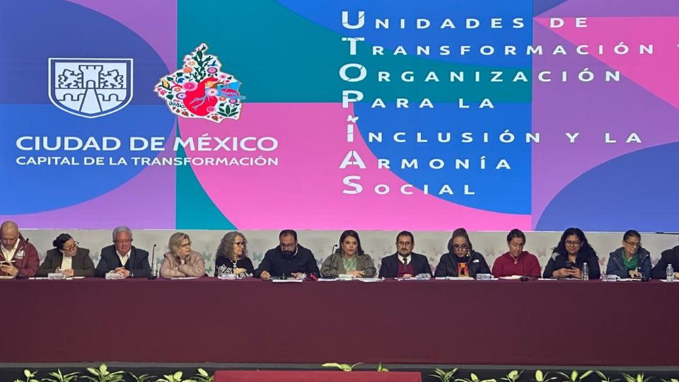 Clara Brugada presentó avances de las Utopías.