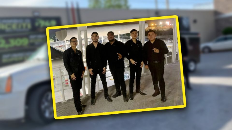 Integrantes de Grupo Fugitivo, víctimas de un crimen atribuido al Cártel del Golfo en Reynosa.