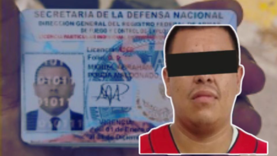 El supuesto escolta quedó detenido y fue puesto a disposición de la Fiscalía General de la República.