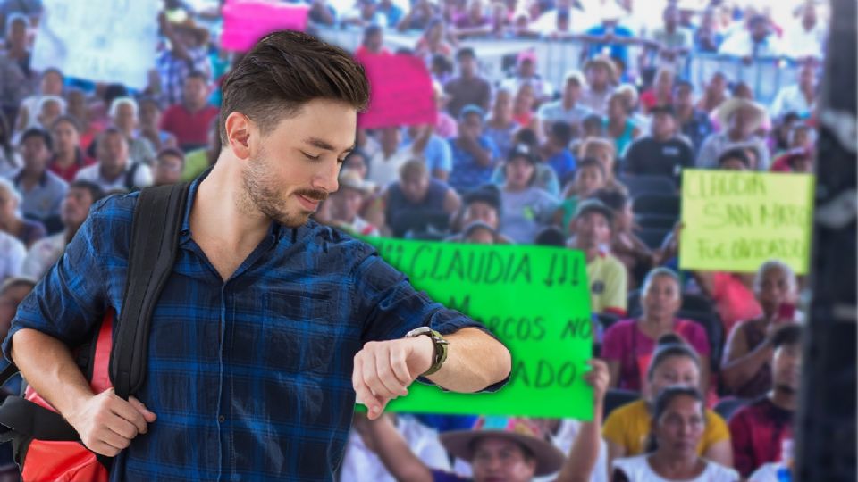 La Secretaría de Seguridad Ciudadana recomienda tomar precauciones y planear rutas alternas.