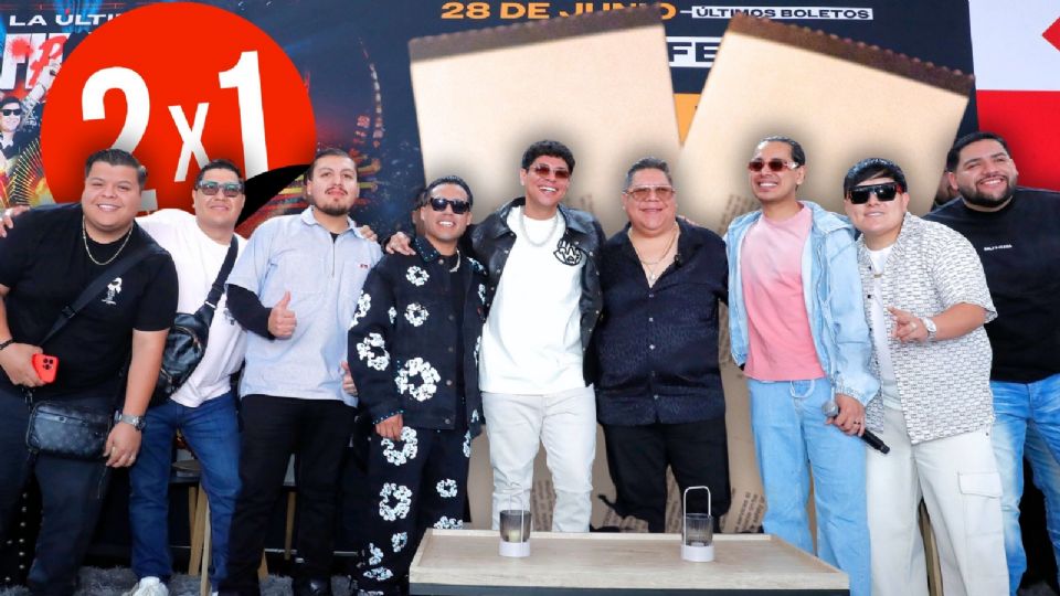 Conoce aquí cuál es el precio de los boletos para ver a Grupo Firme al 2x1.