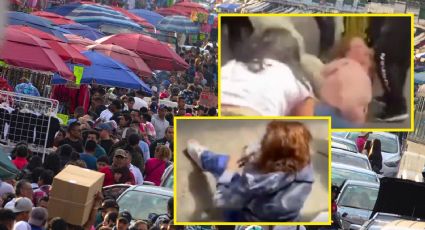 VIDEO | Comerciantes golpean a asaltantes en Tepito: 'Estoy embarazada'