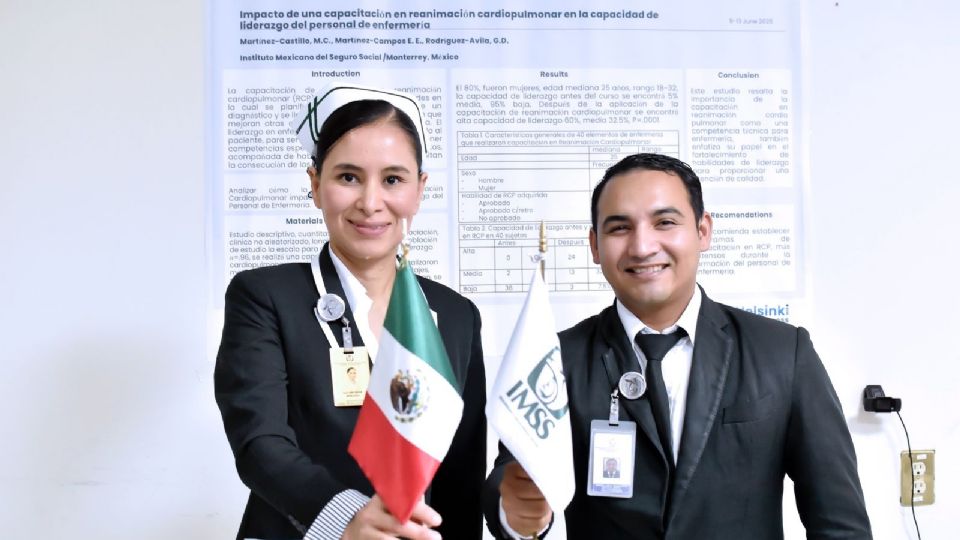Personal de enfermería del IMSS participó en el Congreso Internacional de Enfermería en Helsinki.