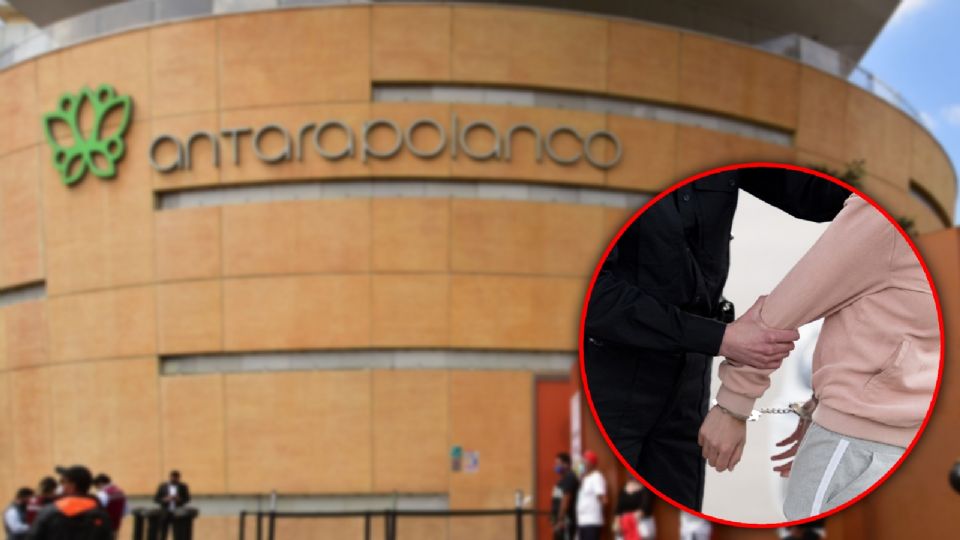 Violencia en Plaza Antara: mujer apuñala a guardia de seguridad tras discusión.