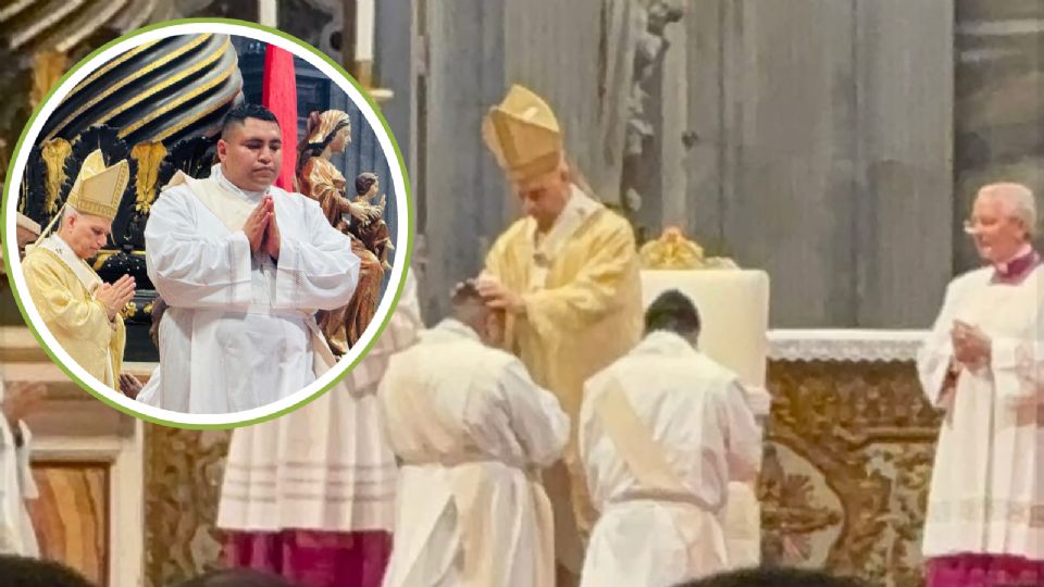 El Padre Jorge Antonio Escobedo Rosales fue ordenado presbítero por el Papa León XIV durante una solemne ceremonia en la Ciudad del Vaticano.