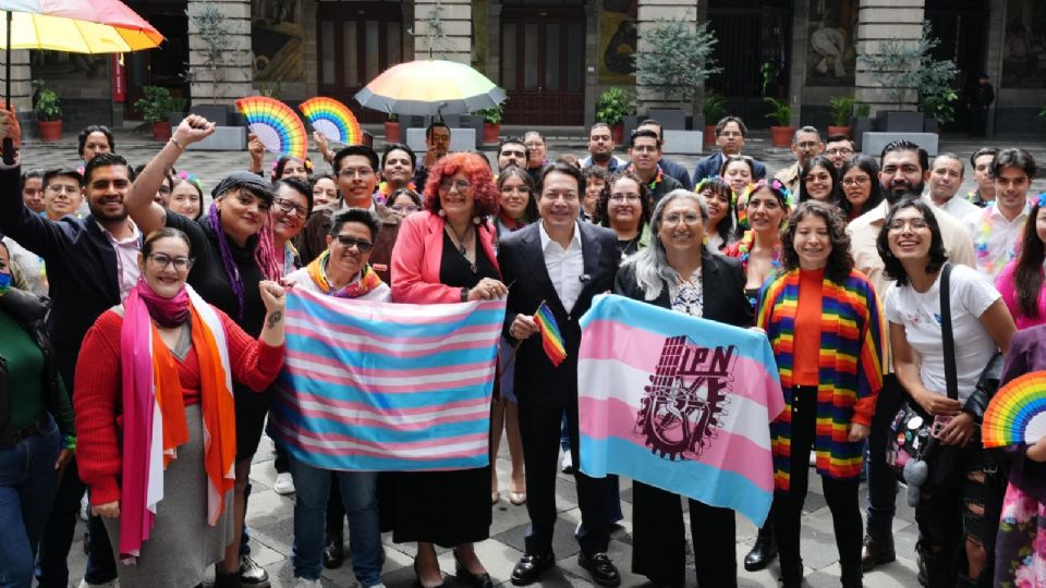 Mario Delgado se mostró a favor de la diversidad.