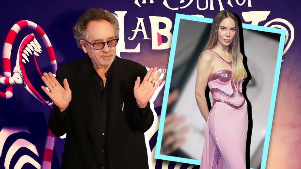 Tim Burton regala autógrafo macabro a Belinda.