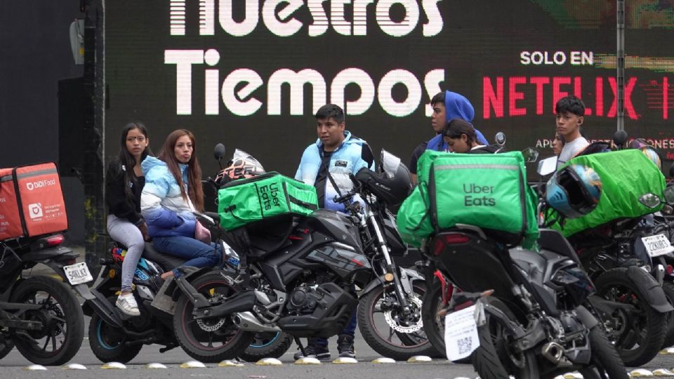 Los trabajadores de plataformas digitales se ven beneficiados.