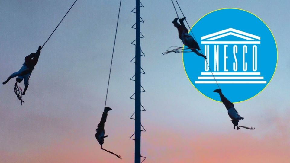 La Unesco reconoce a los  Voladores de Papantla.