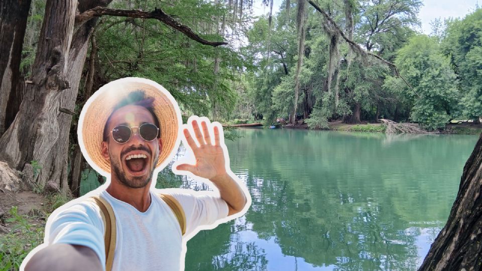 Durante la temporada de calor, el río Ramos recibe cientos de visitantes.