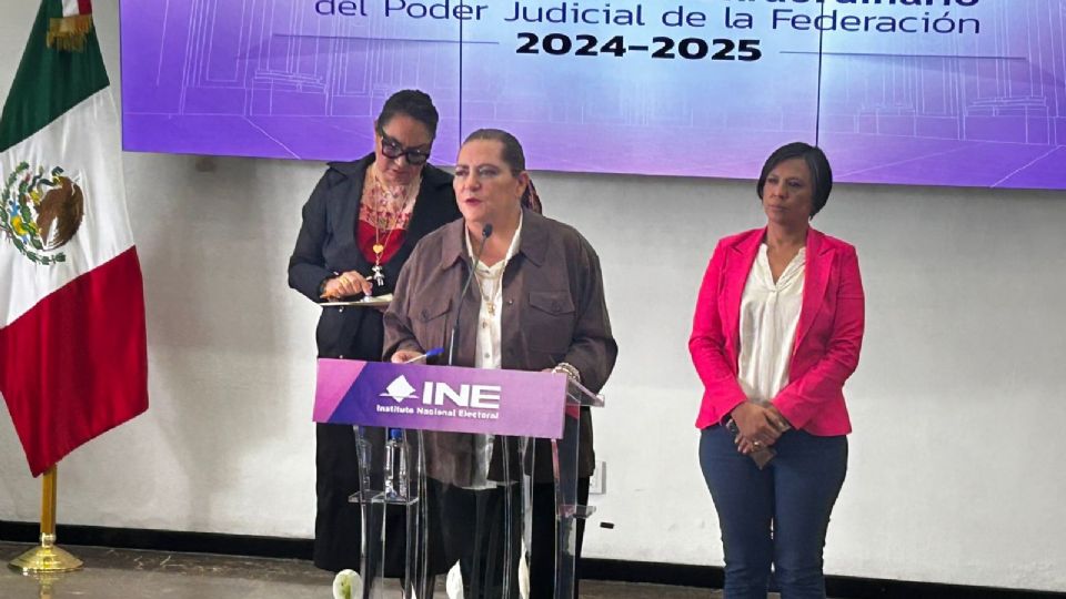 Guadalupe Taddei, presidenta del INE.