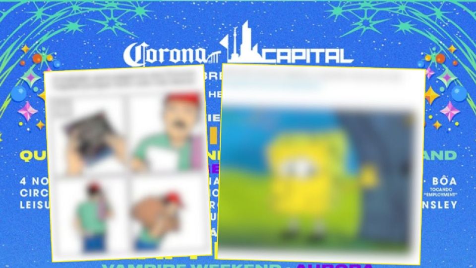 Memes del Corona Capital 2025.