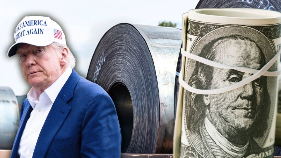Donald Trump eleva los aranceles al acero y al aluminio.