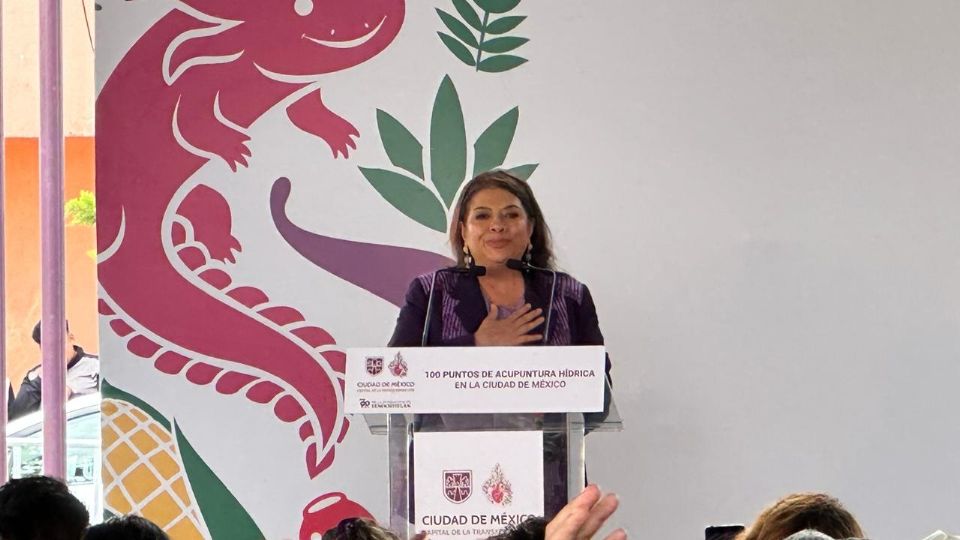 Clara Brugada, jefa de Gobierno de la CDMX.