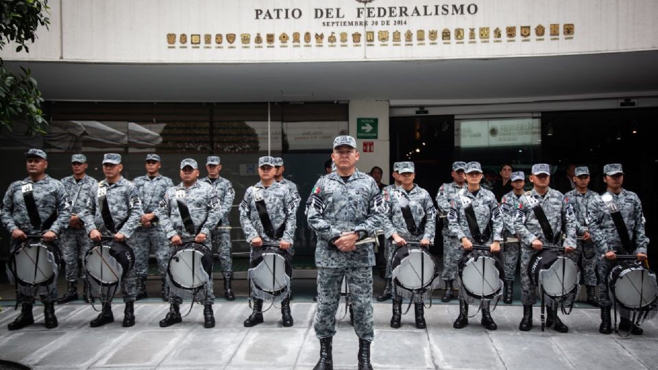 Se inauguró la exposición Guardia Nacional en las instalaciones de la Cámara de senadores esto en el marco del sexto aniversario de la creación de la misma.