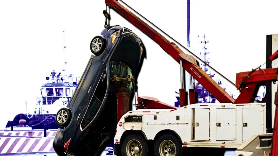 Accidente en el malecón de Veracruz.
