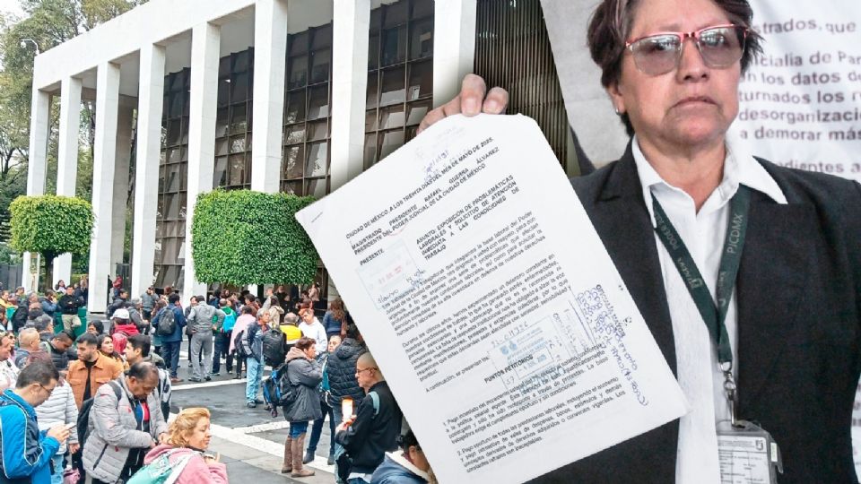 Paro en los juzgados de la CDMX.