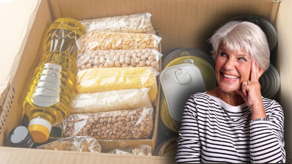 Adultos mayores reciben despensas gratuitas en Gustavo A. Madero