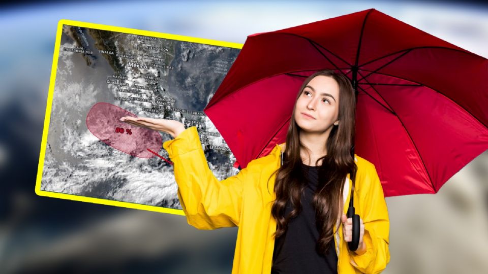 Conagua monitorea un ciclón tropical.